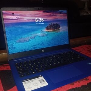 HP Blue Laptop